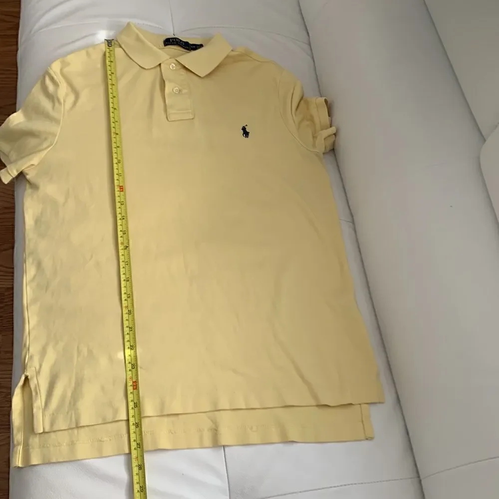 Polo Ralph Lauren Cotton Yellow Men’s Short Sleeve Shirt Size M